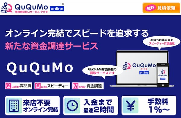 ファクタリングのQuQuMo